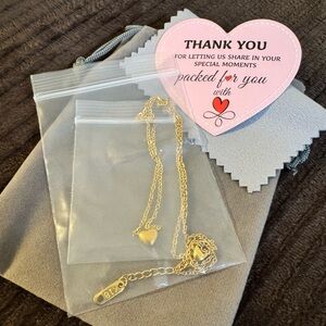 Gold Heart Necklace